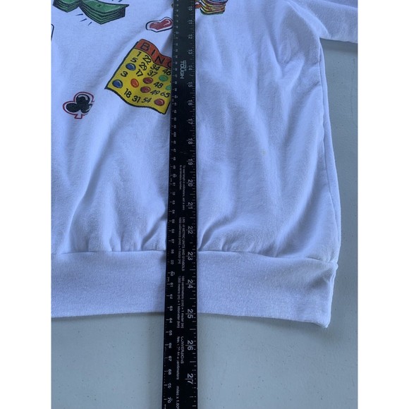 Vintage 80s Born To  Win Blair Sweatshirt Size L - Picture 7 of 7